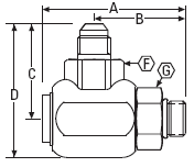 FS65009-0505-01 (1/4" Swivel)