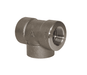 FT50FS Dixon 2000# Forged Steel NPT Threaded Female Tee - 1/2" Female NPT