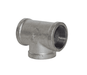 FT100G Dixon 150# Galvanized Iron NPT Threaded Female Tee - 1" Female NPT