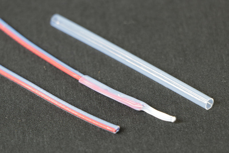 Versilon™ THFE4.115009 Saint Gobain 0.089" ID Recovered x 0.115" ID Expanded x .009" Wall 4' Package Length - FEP 1.3X Heat Shrink Tubing