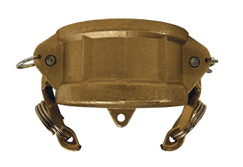 G125-DC-BR Dixon 1-1/4" ASTMC38000 Forged Brass Global Type DC Dust Cap