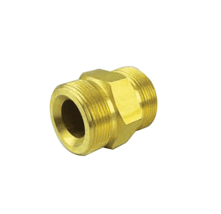 GDS125 by Jason Industrial | Ground Joint Coupling | Double Spud | 1-1/4" Spud Size