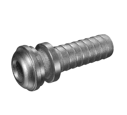 GJS-050 by Kuriyama | Ground Joint Coupling Hose Stem | 1/2" | Zinc Plate