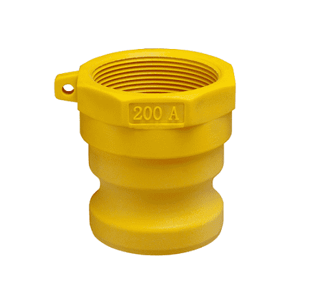 GRA300 by Kuriyama | Quick-Acting Coupling | Part A | 3" Male Adapter x 3" Female NPT | Nylon