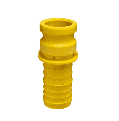 GRE200 by Kuriyama | Quick-Acting Coupling | Part E | 2" Male Adapter x 2" Hose Shank | Nylon