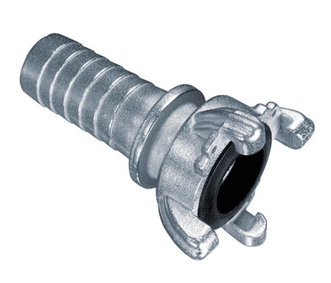 HE-125 by Kuriyama | Four Lug Universal Air Hose Coupling | 1-1/4" | 150 PSI | Zinc Plated Steel