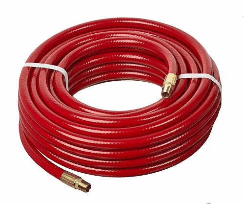 HS1184-06X100 Kuri-Tec by Kuriyama | HS1184 Series | Utility-Grade Air Tool Hose Assembly | Red | 3/8" ID | .600" OD | PVC | 100ft Length