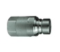 HT4BF4-SS Dixon 316 Stainless Steel HT-Series Quick Disconnect 1/2" ISO16028 Flushface Interchange Hydraulic Nipple - 1/2"-14 Female BSPP