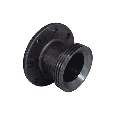 HUF206400FLG-ST Dixon 4" One-Piece Flange Adapter - Female Hammer Union x 150# Flange Short - 3" Overall Length