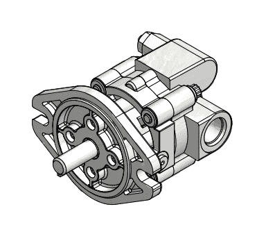 HY10131 Banjo MGG20025BC1D3 Gresen Hydraulic Motor
