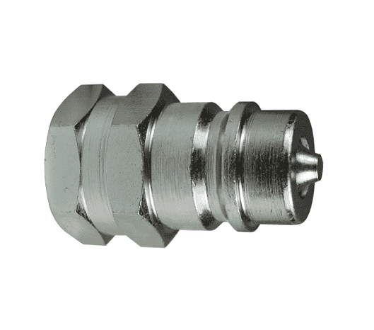 K3BF3-SS Dixon 316 Stainless Steel K-Series Quick Disconnect 3/8" ISO-A Interchange Hydraulic Nipple - 3/8"-19 Female BSPP