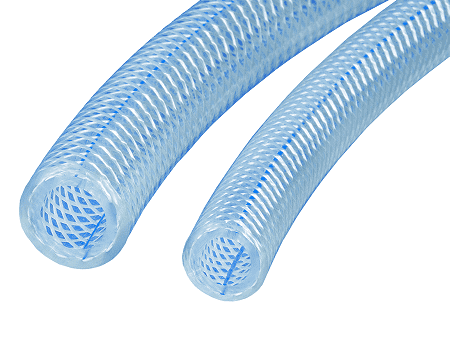 K3130-03X300 Kuri-Tec by Kuriyama | Clearbraid K3130 Series | BF Heavy Wall Food & Beverage Hose | 3/16" ID | .406" OD | PVC | 300ft Length