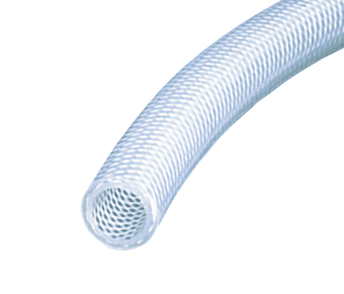 K4350-06X500 Kuri-Tec by Kuriyama | K4350 Series | Yarn-Reinforced Spray Hose | Clear | 3/8" ID | .594" OD | 500ft Length | EVA