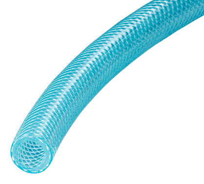 K5090-04X100 Kuri-Tec by Kuriyama | PNEU-THANE K5090 Series | Tint Lightweight Reinforced Pneumatic Air Tool Hose | Aqua | 1/4" ID | .395" OD | Polyurethane | 100ft Length