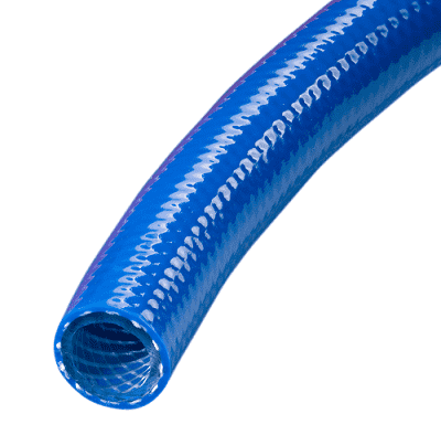 K5096-04X100 Kuri-Tec by Kuriyama | PNEU-THANE K5096 Series | Lightweight Reinforced Pneumatic Air Tool Hose | Blue | 1/4" ID | .395" OD | Polyurethane | 100ft Length