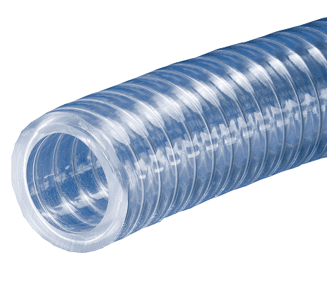 K7130-20X50 Kuri-Tec by Kuriyama | Polywire K7130 Series | Heavy Wall PVC Food & Beverage Vacuum/Transfer Hose | 1-1/4" ID | 1.750" OD | PVC | 50ft Length