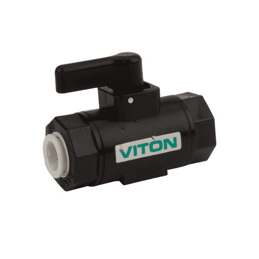 LVPL038V Banjo 3/8" Female Push Lock Micro Valve