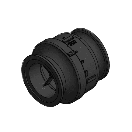 MCV301 Banjo 3" Full Port Manifold Check Valve with 1/2# Spring