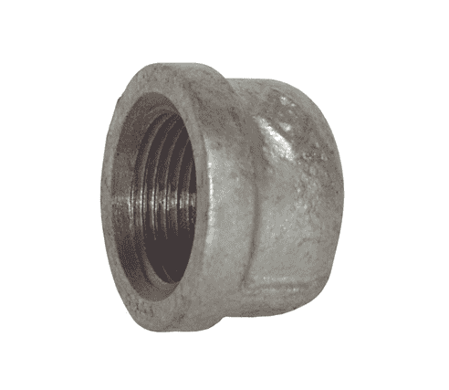 MICAP200G Dixon 150# Galvanized Iron NPT Threaded Cap - 2" Female NPT