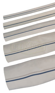 M60-50UC Dixon Synthetic Single Jacket Mill Hose - Uncoupled - 6" Hose Size - 6-3/8" Bowl - 50ft Length