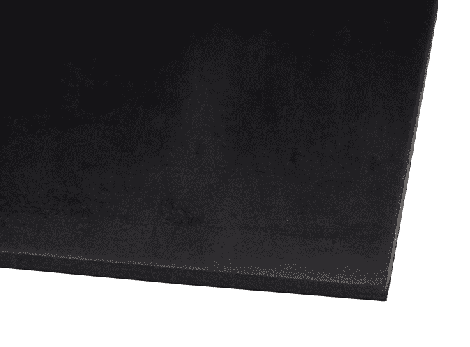 N60-16X48X40 by Kuriyama | Commercial Grade Neoprene Sheet Rubber | 60 Duro Hardness | Shore Durometer A | Black | 1/2" x 48" | 40ft Roll