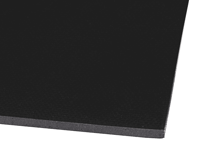 NDIA-2P06X48X50 by Kuriyama | Commercial Grade Neoprene Diaphragm Sheet Rubber | 60 Duro Hardness | Shore Durometer A | Black | 3/16" x 48" | 50ft Roll