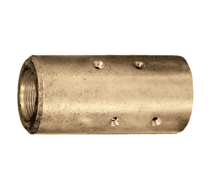 NH-BR4 by Kuriyama | Sand Blast Nozzle Holder | 1-1/2" Hose Size | 2-3/8" OD | 1-1/4" Female NPS | 110 PSI | Brass