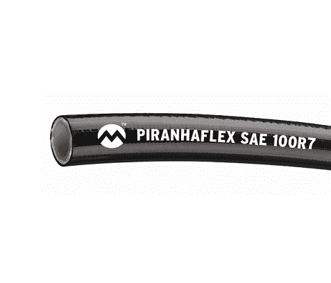 PF354-08-250R by Kuriyama | Piranhaflex 100R7 | Black | ID: 1/2" | OD: 0.834" | 2000 PSI | 250ft Length