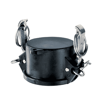 PPDC150 by Kuriyama | Quick-Acting Coupling | Part DC | 1- 1/2" Dust Cap | Polypropylene