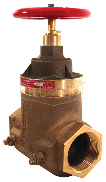 NAPRVFT250-85 Dixon Cast Brass Factory Set Pressure Reducing (Regulating) Globe Valve - 2-1/2" Female NPT Inlet x 2-1/2" Female NPT Outlet