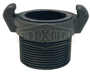 QTM150F-F Dixon Forged Aluminum Male 1/4 Turn Forestry Adapter - 1-1/2" Male NST(NH)