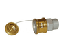 R-HN-P Dixon 1" NPT Anodized Aluminum Flomax R Series Connector - Hydraulic Oil Nozzle with Plug