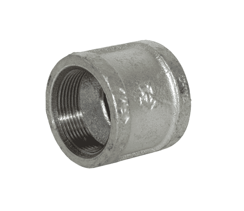 RHC400G Dixon Valve 150# Galvanized Iron NPT Threaded Coupling - 4" Female NPT x 4" Female NPT