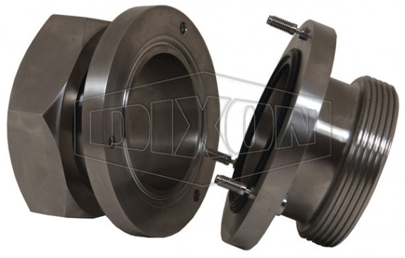 SBC-E300TP13 Dixon Valve Sanitary Breakaway Coupling - 3" Bevel Seat Ends - EPDM Gasket - 316 Stainless Steel