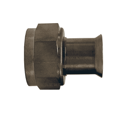 Straight Female Weld End Metal Hose Fitting SKU: SFMF1000