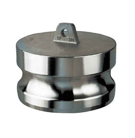 SS304-DP250 by Kuriyama | Quick-Acting Coupling | Part DP | 2-1/2" Dust Plug | 304 Stainless Steel