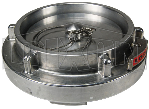 SC150-NL Dixon Aluminum 1-1/2" Storz Cap with Cable - Old Part #: SZC150