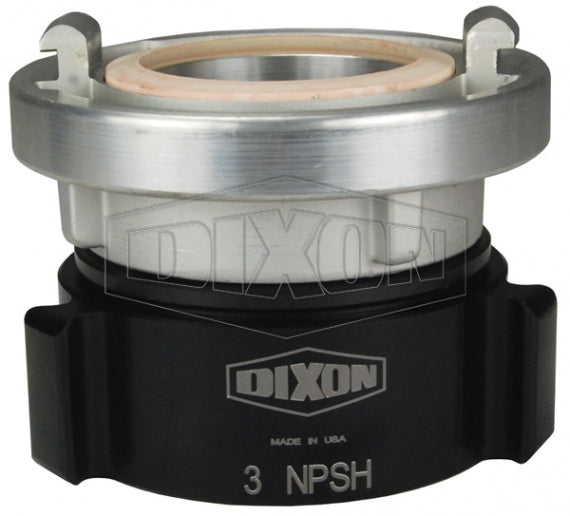 SFSA3030S Dixon Aluminum 3" Storz x 3" Female NPSH Swivel Adapter