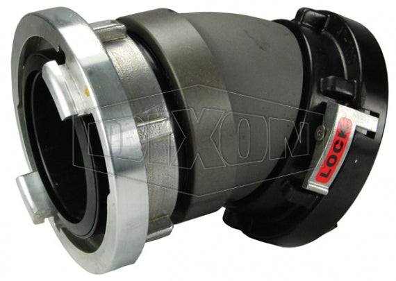 SSA30-550 Dixon Aluminum 5" Storz x 5" Storz 30 deg. Elbow Adapter
