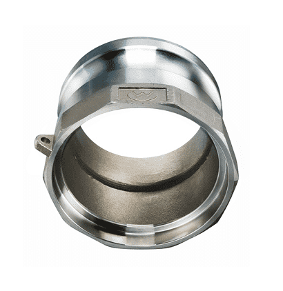 SW-SSA400 by Kuriyama | Quik-Acting Welding Coupling | Part A | 4" Male Adapter | 316 Stainless Steel