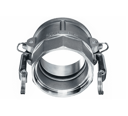 SW-SSD200 by Kuriyama | Quick-Acting Welding Coupling | Part D | 2" Female Coupler | 316 Stainless Steel