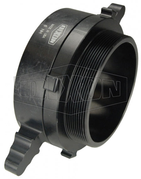 N54L-45F40T Dixon Anodized Aluminum Long Handle Female Swivel Adapter - Style N54L - 4-1/2" Female NST(NH) x 4" Male NPT