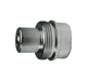 T3F3-SS Dixon 316 Stainless Steel T-Series Quick Disconnect 3/8" High Pressure Ball Interchange Hydraulic Nipple - 3/8"-18 Female NPT