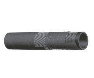 T614AA300X100 Alfagomma by Kuriyama | Hot Tar & Asphalt S & D Hose | Black | 3" ID | 3.78" OD | 150 PSI | 100ft Length