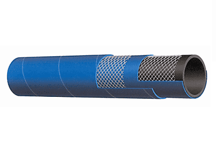 T758AE125X100 Kuriyama Alfagomma Plaster, Grout & Concrete Hose - Blue - 1-1/4" ID - 1.93" OD - 800 PSI - 100ft