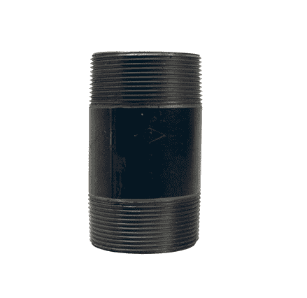 TN125X6 Dixon Valve Carbon Steel Pipe Nipple - 1-1/4" Male NPT x 1-1/4" Male NPT - 6" Overall Length