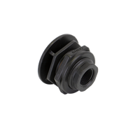 TF100AV Banjo Polypropylene 1" Anti Vortex Tank Flanges - Hole Size: 2-1/4"