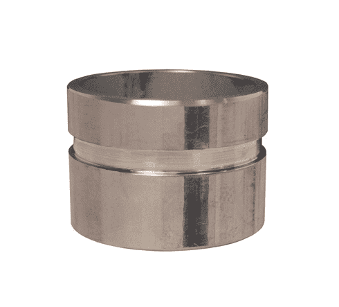 VNR2500-200 Dixon 316 Stainless Steel Grooved End x Weld Nipple - 2-1/2" Nominal Size