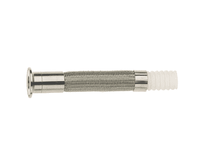 WTB-T16Z Dixon 1" Heavy Wall True ID Smooth Bore Hose - White Non-Conductive Tube - 1650 Working Pressure - 6600 Burst Pressure